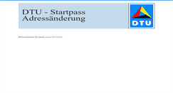 Desktop Screenshot of adresse.dtu-info.de